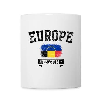 Drapeau de l’UE Roumanie Pride - Mug blanc - blanc - Devant