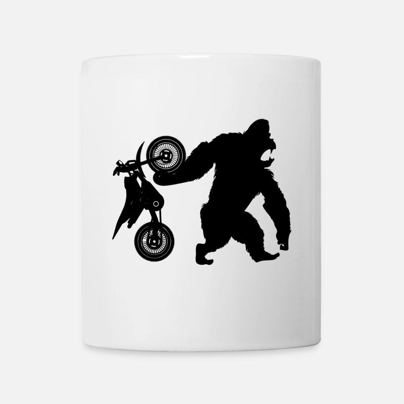 Dirt Bike - Mug blanc - blanc