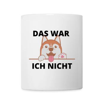 Das war ich nicht - Tasse - Weiß - Vorne
