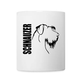 SCHNAUZER Profil Chiens Chien Wilsigns - Mug blanc - blanc - Devant