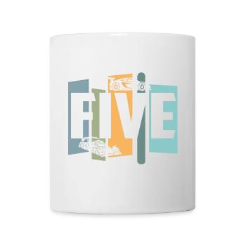 Five years old - Mug - white - Front