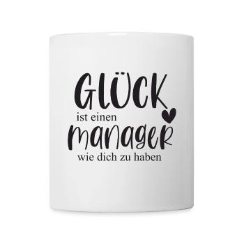 Fußball Manager Sport Fußballspieler Geschenk - Tasse - Weiß - Vorne