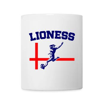 Lionnes championnes d’Angleterre de football féminin - Mug blanc - blanc - Devant