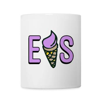 EIS SCHRIFTZUG - Tasse - Weiß - Vorne