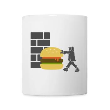 Burger Fast food Logistic - Mug - white - Front