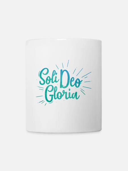 Soli Deo Gloria - Muki - valkoinen