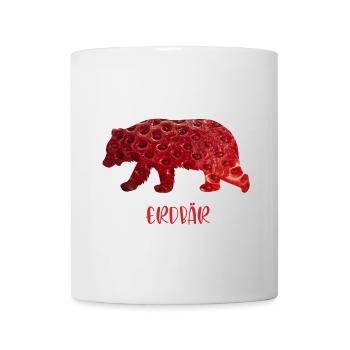 Erdbär - Tasse - Weiß - Vorne