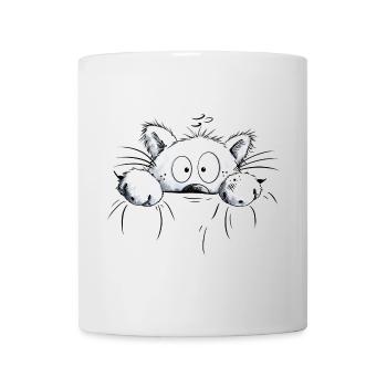 Chats blancs I Cat Amis Cadeau - Mug blanc - blanc - Devant