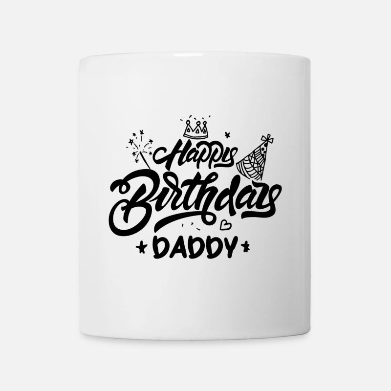 Joyeux anniversaire papa - Mug blanc - blanc