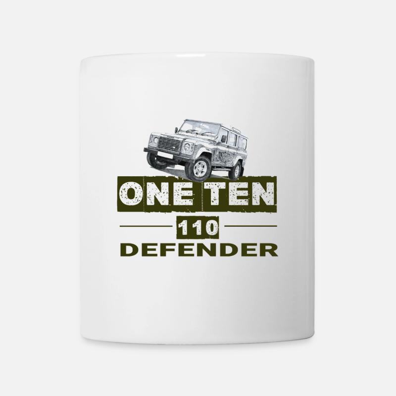 One Ten Defender 110 - Mug blanc - blanc