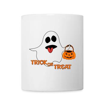 Astuce ou gâterie spirituelle - Mug blanc - blanc - Devant