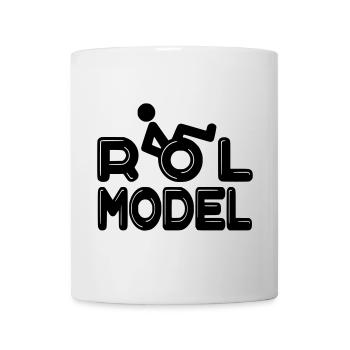 Every wheelchair user is a role model # - Mug - white - Front