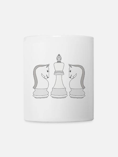 Échecs - Mug blanc - blanc