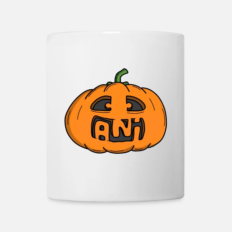 Ani Halloween Pumpkin - Mug - white
