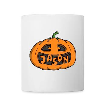 Jason Halloween Pumpkin - Mug - white - Front