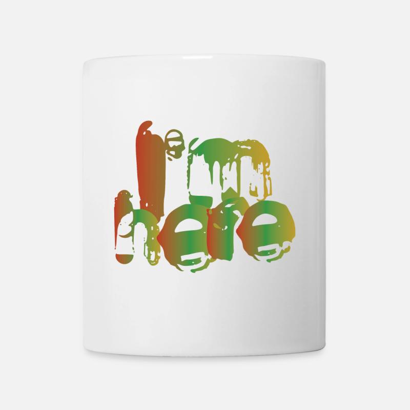 I'm here - Mug blanc - blanc