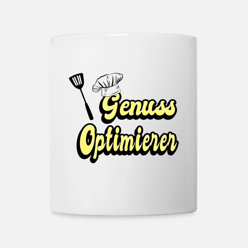 Genuss Optimierer - Tasse - Weiß