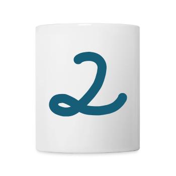 2 Number two number - Mug - white - Front