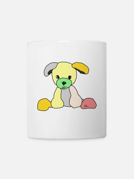 Hund Comic - Tasse - Weiß