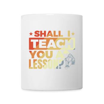 Billardspieler Witz - Tasse - Weiß - Vorne