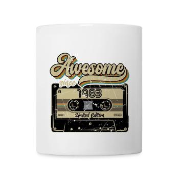 1983 vintage birthday retro vintage gift - Mug - white - Front