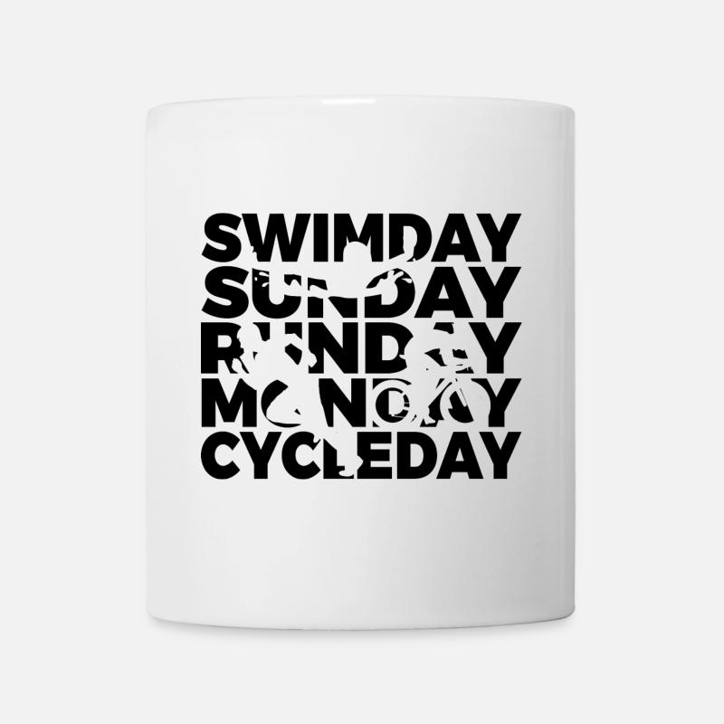 Triathlon Woche - Tasse - Weiß
