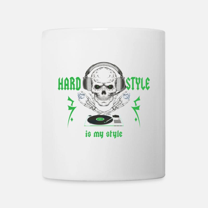 Musique Hard Style - Mug blanc - blanc