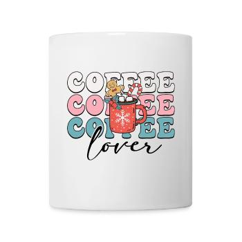Amateur de café - Mug blanc - blanc - Devant