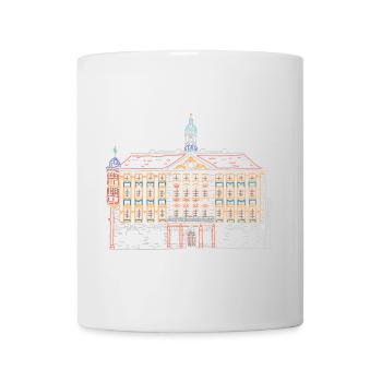 Rathaus Coburg , Bayern, Wahrzeichen, Deutschland - Tasse - Weiß - Vorne
