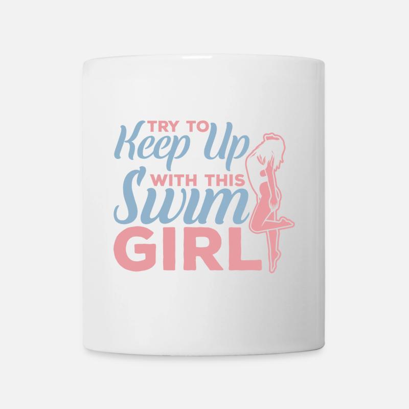 Swimmer - Mug - white