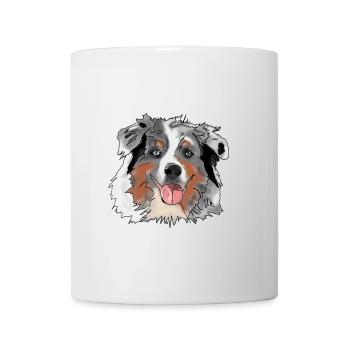 Australian Shepherd - Mug - white - Front