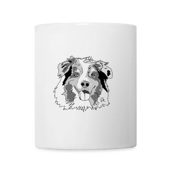 Australian Shepherd - Mug - white - Front