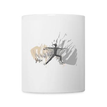 Your yoga style - Mug - white - Front