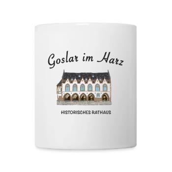 Goslar im Harz, Historic Town Hall - Mug - white - Front