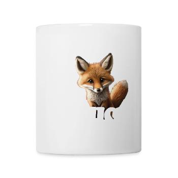 Bin halt ein Fuchs Fuchsliebhaber Statement - Tasse - Weiß - Vorne