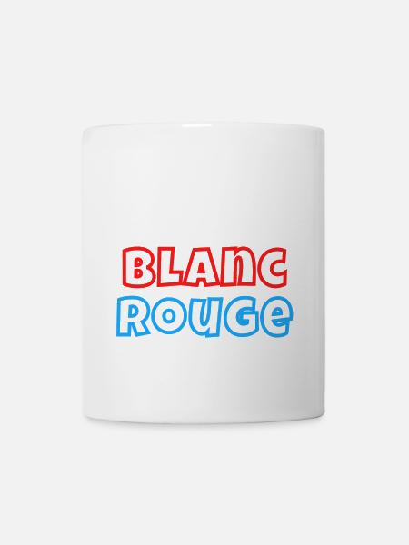 France, je suis Français, drapeau Français - Mug blanc - blanc