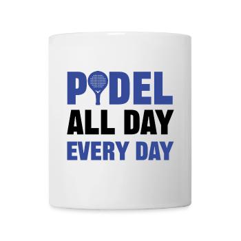 Padelspiel Sport Padel Racket Spieler Statement - Tasse - Weiß - Vorne