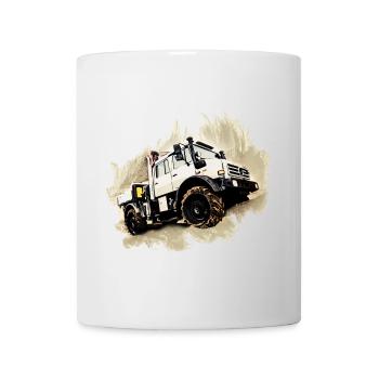 Camion Unimog - Mug blanc - blanc - Devant
