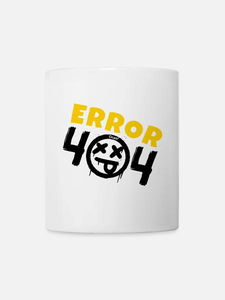 Fehler 404 nicht gefunden - Tasse - Weiß