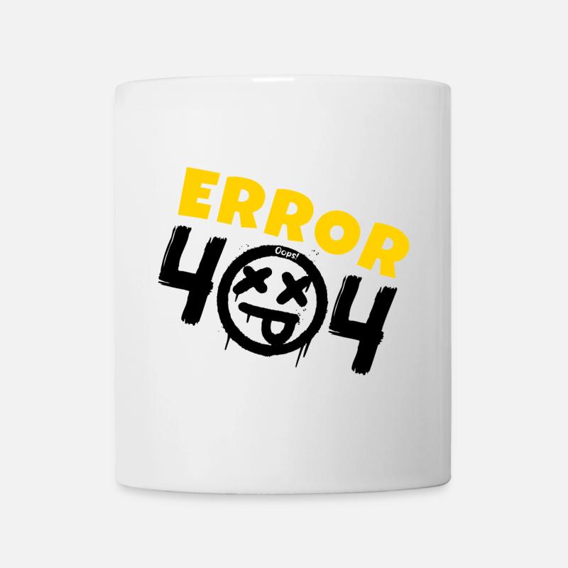 Fehler 404 nicht gefunden - Tasse - Weiß