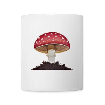 Fliegenpilz - Tasse - Weiß - Vorne