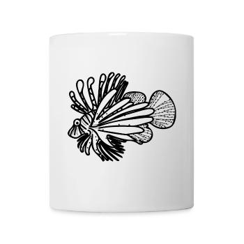 Oceanic Feuerfisch - Tasse - Weiß - Vorne