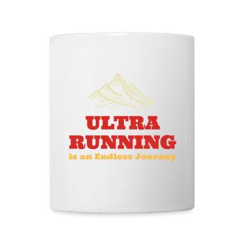 Ultra Running est un Endless Journe - Mug blanc - blanc - Devant