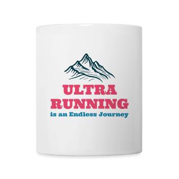 Ultra-Laufen ist eine endlose Reise - Tasse - Weiß - Vorne