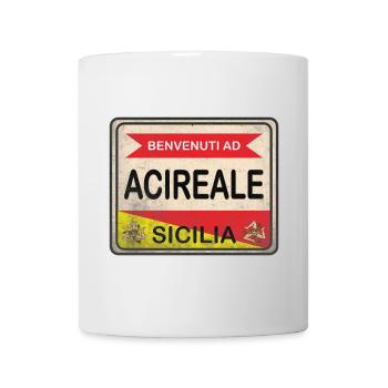 Sicily t-shirt Acireale t-shirt gift idea - Mug - white - Front