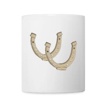 hufeisen impressionismus - Tasse - Weiß - Vorne