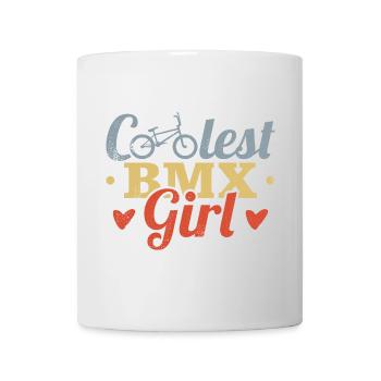 Rider de BMX - Mug blanc - blanc - Devant