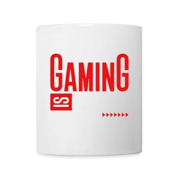 GAMING IST THERAPIE - Tasse - Weiß - Vorne