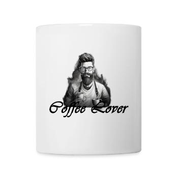 Barista Coffee Lover Noir - Mug blanc - blanc - Devant