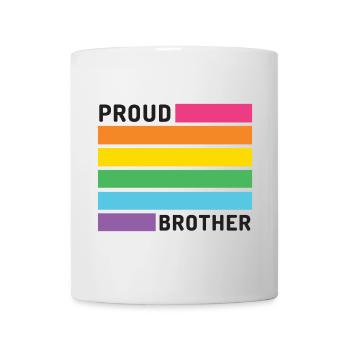 Pride Month LGBT - Stolzer Bruder - Tasse - Weiß - Vorne